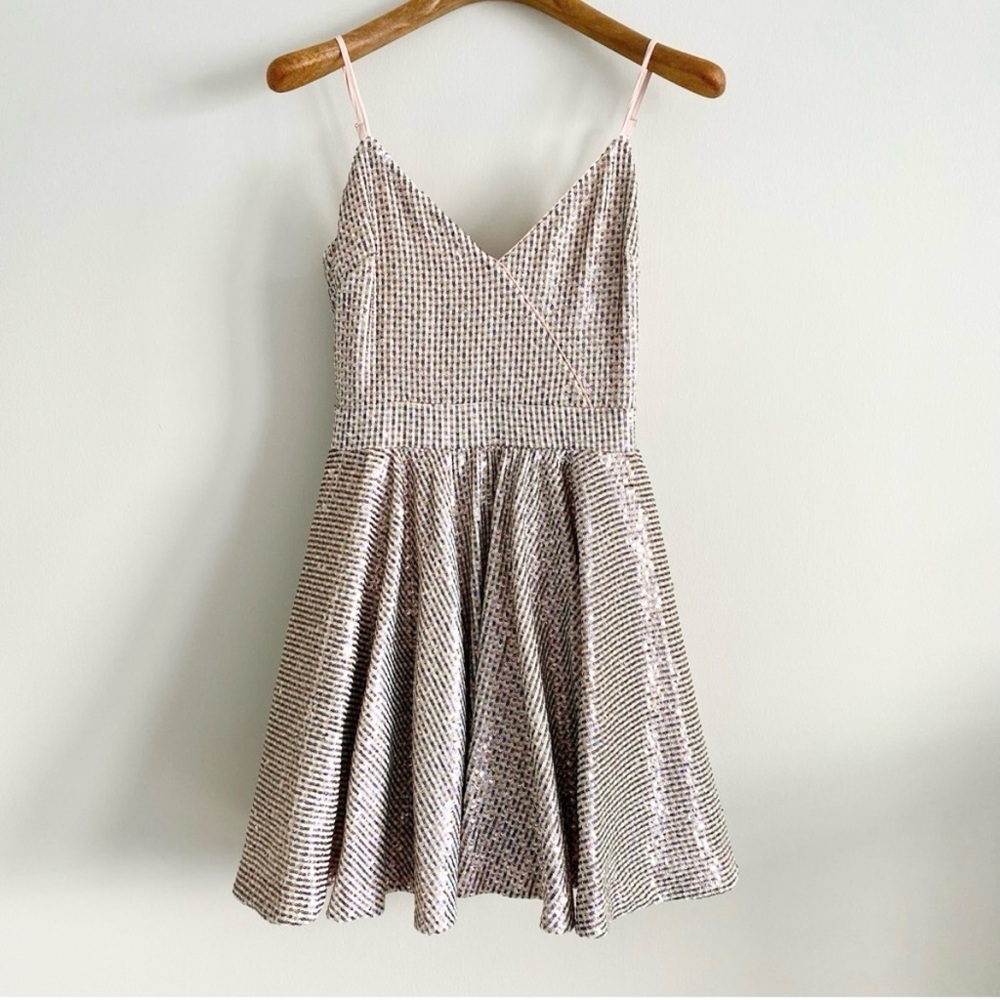 bebe Sequin Sparkle Party Dress